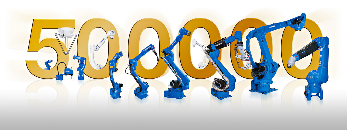 Sprzedaż robotów MOTOMAN przekroczyła 500 tysięcy sztuk - Newsy Yaskawa | © Yaskawa Polska Sprzedaż robotów MOTOMAN przekroczyła 500 tysięcy sztuk - Newsy Yaskawa | © Yaskawa Polska